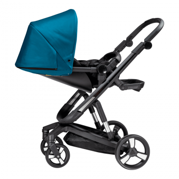 Carucior Bebumi Space 2 in 1 Green cadru negru