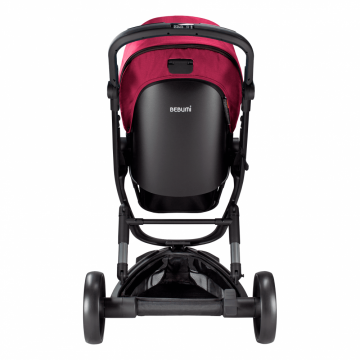 Carucior Bebumi Space 2 in 1 Ruby cadru negru