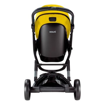 Carucior Bebumi Space 2 in 1 Yellow cadru negru