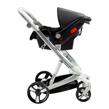 Carucior Bebumi Space 3 in 1 Gold cadru silver