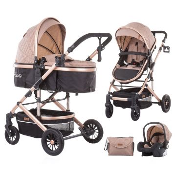 Carucior Chipolino Estelle 3 in 1 humus