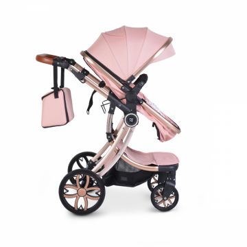 Carucior modular 3 in 1 Moni Polly Pink