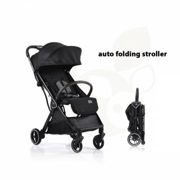 Carucior sport cu pliere compacta Easy Fold Negru