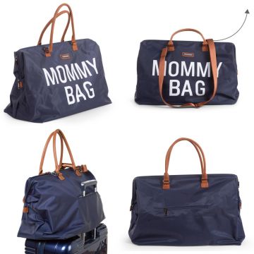 Geanta de infasat Mommy Bag bleumarin Childhome