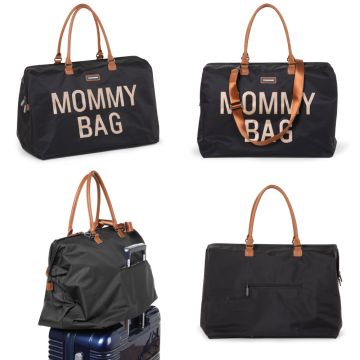 Geanta de infasat Mommy Bag negru Childhome