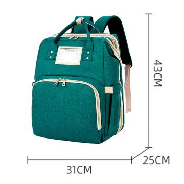 Rucsac pentru mamici F extensibil green