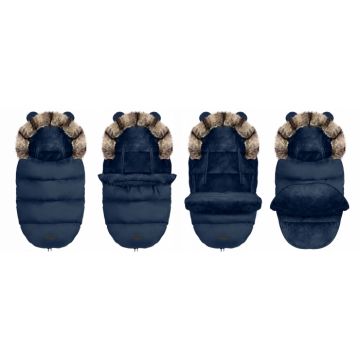 Sac de dormit 95x48 cm Ricokids potrivit pentru caruciorsanie Elmi Bleumarin