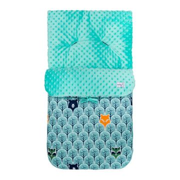 Sac de iarna universal Minky Forest 85 cm Sac de iarna universal Minky Forest 85 cm