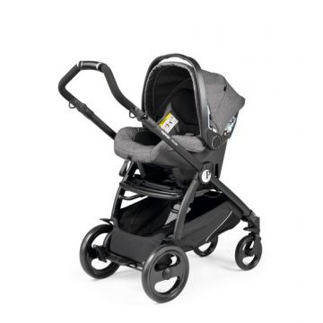 Carucior 3 in 1 Book 51 Titania Primoviaggio SL 0-22 kg Futura Quartz gri Peg Perego