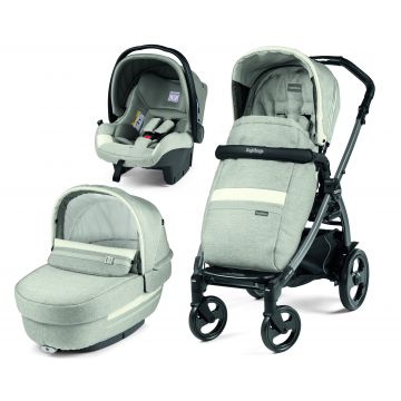 Carucior 3 in 1, Peg Perego, Book Plus 51 Titania Luxe Pure