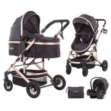 Carucior Chipolino Estelle 3 in 1 anthracite