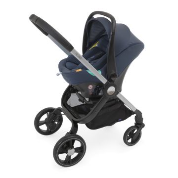 Carucior copii 3 in 1 Chicco Trio Alysia Denim 0 luni+