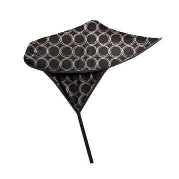 Copertina pentru carucior cu protectie UV model universal Black Circles