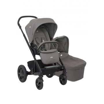 Joie - Carucior multifunctional Chrome DLX 2 in 1, Foggy Gray