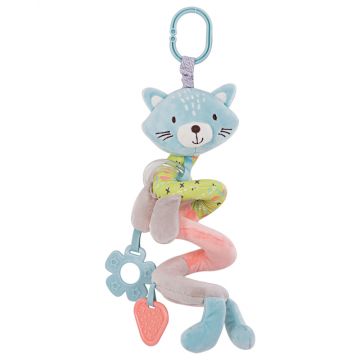 Jucarie spirala Kikkaboo pentru caruciorpatut 42 cm Kit the Cat