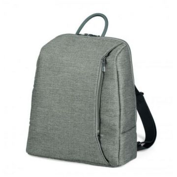 Rucsac Peg Perego City Grey, Gri Alb